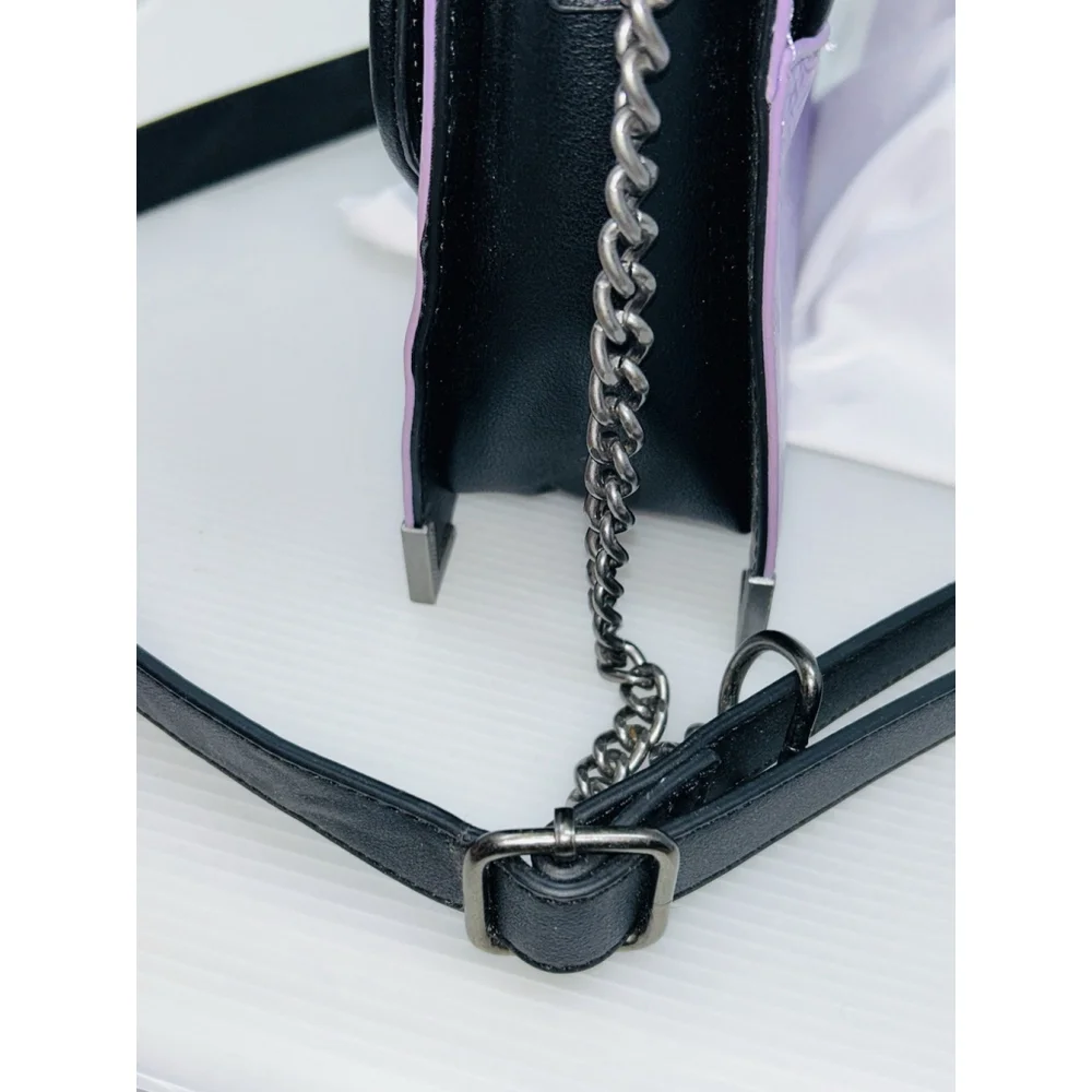 Loungefly Disney Parks The Haunted Mansion Wallpaper Eyes Crossbody Bag 2022 EUC - Picture 5 of 7